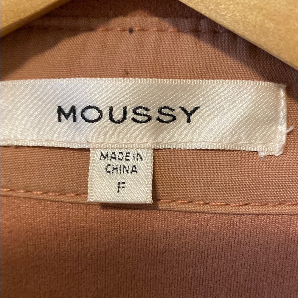 Moussy coral pink  Lace-Up Suede Utility Jacket - Picture 5 of 12